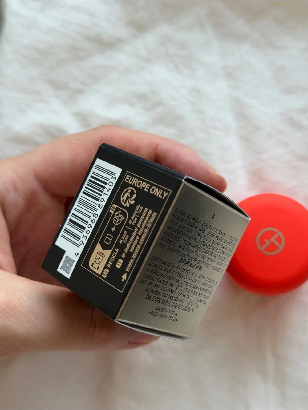 Giorgio Armani creamy blendable